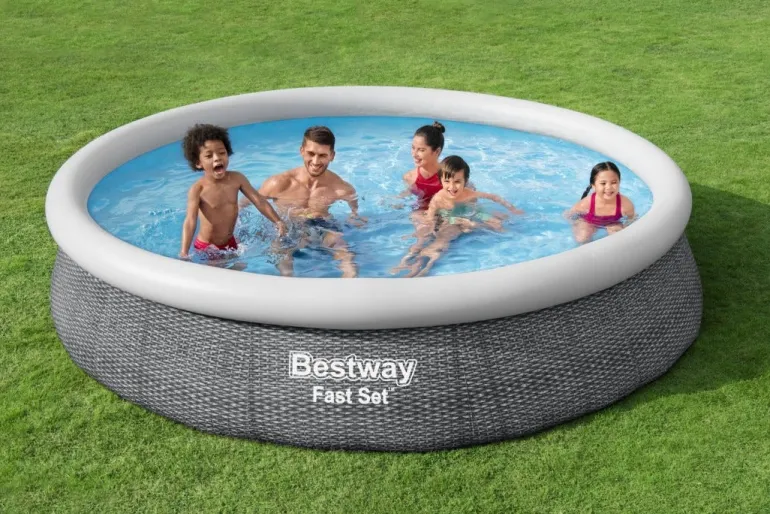 Piscine hors sol Fast Set 366x76 cm, filtration à cartouche