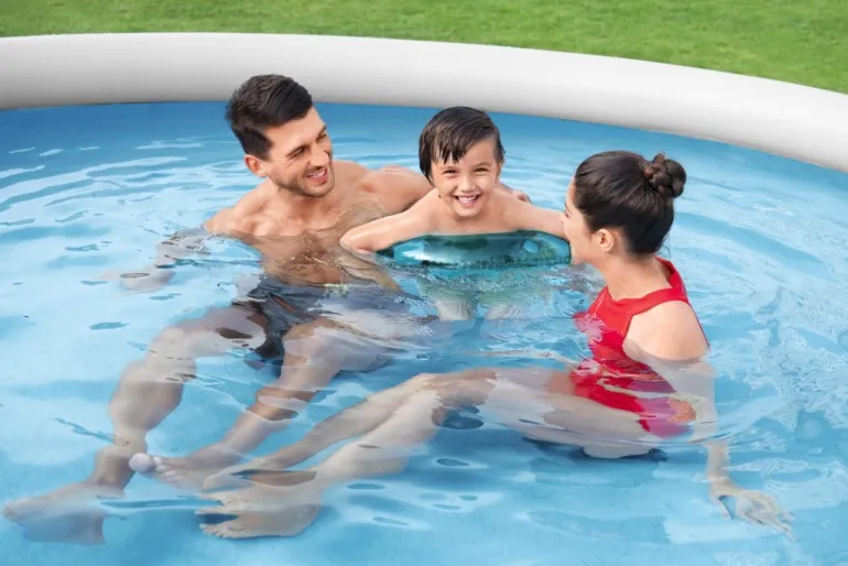 Piscine hors sol Fast Set 366x76 cm, filtration à cartouche