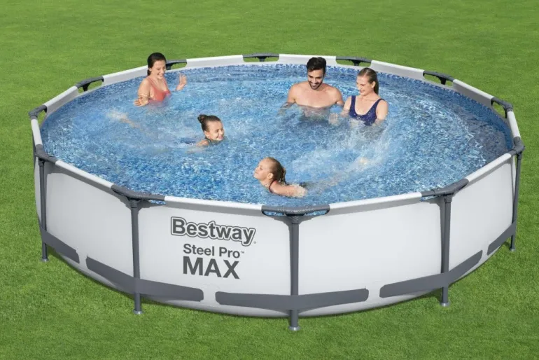 Piscine hors sol Steel Pro Max Ø366x76 cm FAC BESTWAY