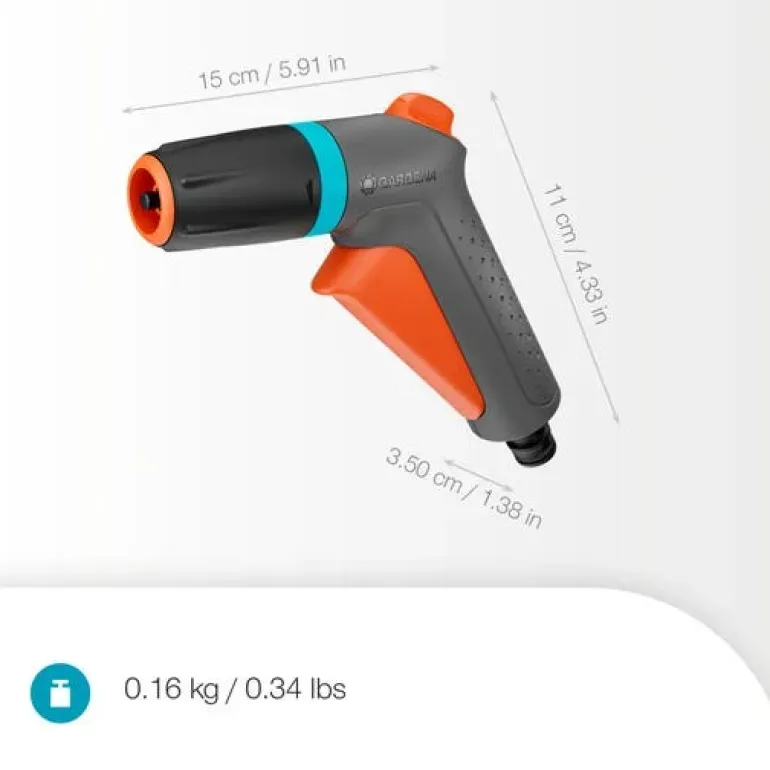 Pistolet de nettoyage multijet Classic + accessoires GARDENA