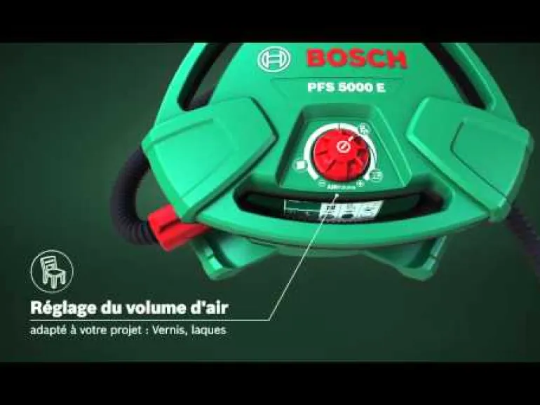 Pistolet à peinture PFS 5000 E BOSCH