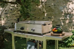 Plancha à gaz Saveur inox KRAMPOUZ