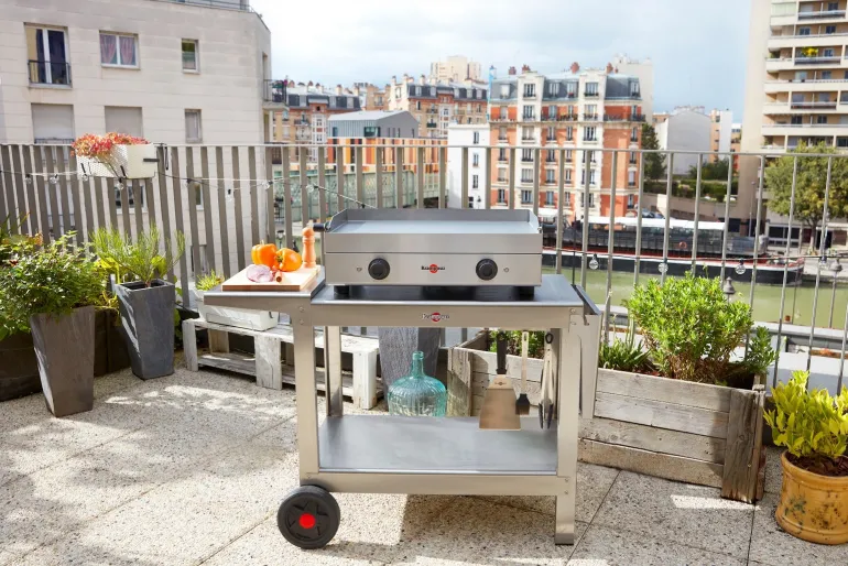 Plancha électrique Saveur inox KRAMPOUZ