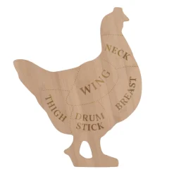 Planche à découper poule L