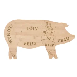 Planche à découper cochon L