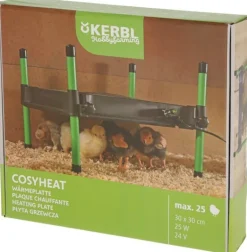 Plaque chauffante CosyHeat 24V 25W 30x30cm