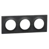 Plaque de finition Odace Styl 2 postes anthracite 71mm