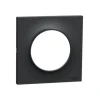 Plaque de finition Odace styl 1 poste anthracite