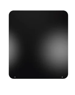 Plaque de plancher 85 x 98 émail noir n°3