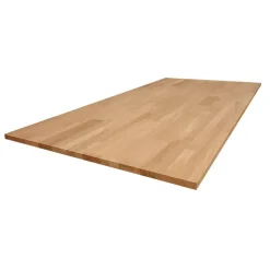 Plateau bois massif 150 x 80 cm Chêne