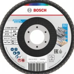 Plateau à lamelles X451 Bombé Ø115mm G120 BOSCH