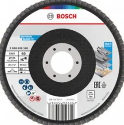 15 Plateaux à lamelles X451 Plat Ø125mm G60 BOSCH