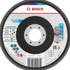15 Plateaux à lamelles X451 Plat Ø125mm G80 BOSCH