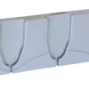 Platine Proclip pour crochets ou porte-bride Gris