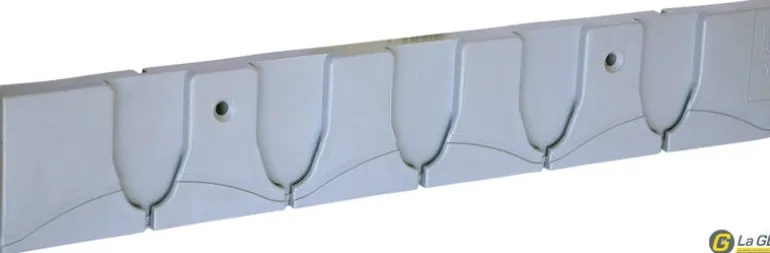 Platine Proclip pour crochets ou porte-bride Gris