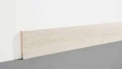 Plinthe MDF chêne Blanc 2200x70x10mm