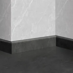 Plinthe PVC Granite foncé 2400 x 61 x 15 mm