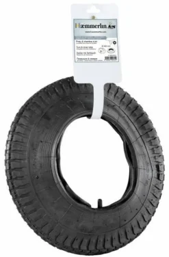 Pneu et chambre à air pour roue brouette Ø400mm
