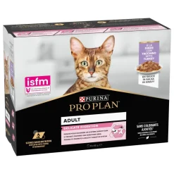 Pochon pour chat adulte Digestion Delicate Dinde 10x85g