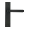 Poignée de porte Onyx Bec de Cane zamak noir mat 165mm