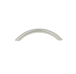 Poignée entraxe 96 mm en acier finition inox x2