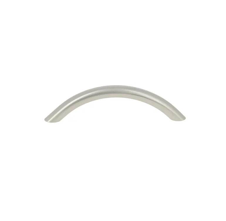 Poignée entraxe 96 mm en acier finition inox x2