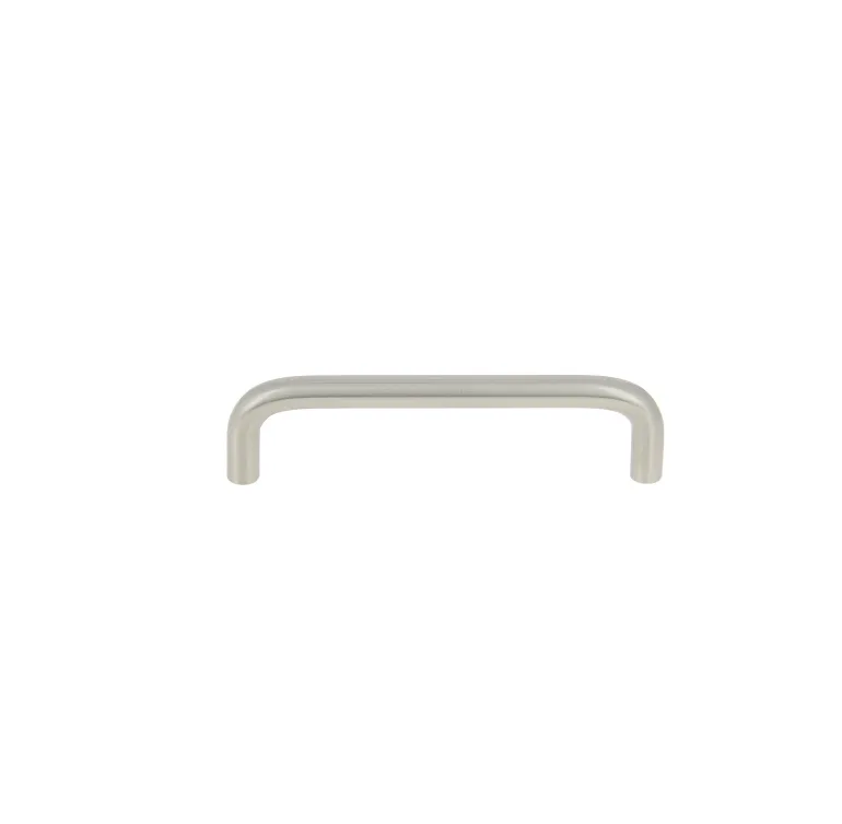 Poignée entraxe 96 mm en acier finition inox x2