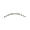 Poignée entraxe 128 mm en acier finition inox x2