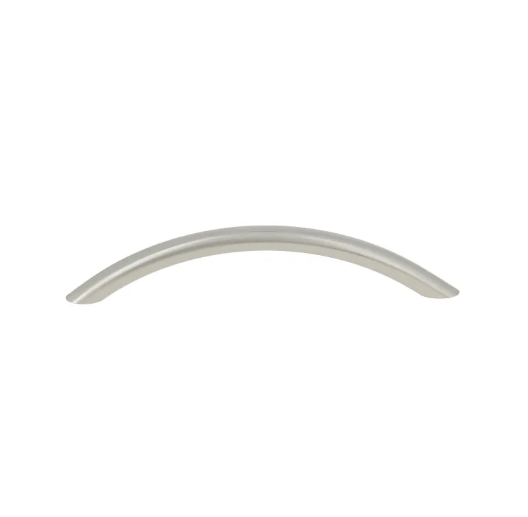 Poignée entraxe 128 mm en acier finition inox x2