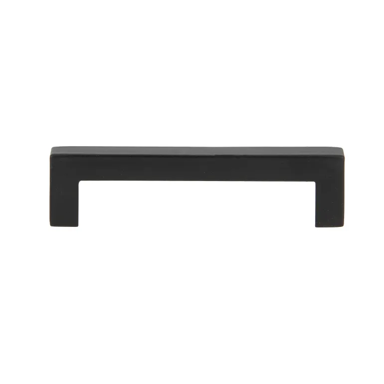 Poignée entraxe 96 mm en aluminium noir mat x2