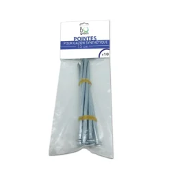Pointes d'encrage pour fixation gazon synthétique (x10)