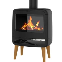 Poêle à bois Kris anthracite SUPRA