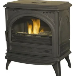 Poêle à bois Seclin anthracite GODIN