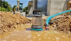 Pompe d'évacuation eaux chargées 20000L/h Aquasensor GARDENA