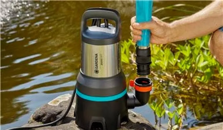 Pompe d'évacuation eaux chargées 25000L/h GARDENA