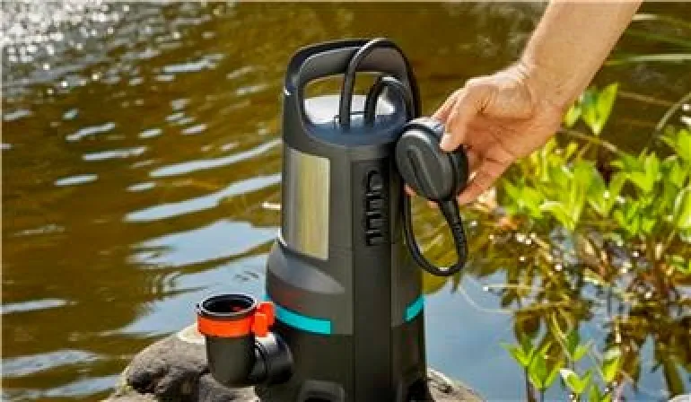 Pompe d'évacuation eaux chargées 25000L/h GARDENA