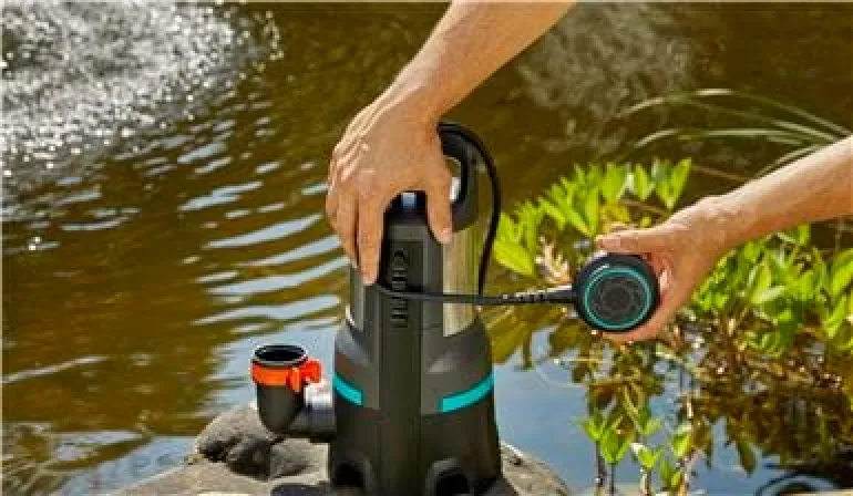 Pompe d'évacuation eaux chargées 25000L/h GARDENA