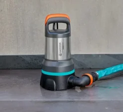 Pompe d'évacuation eaux claires et chargées 15000 GARDENA