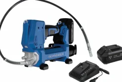 Pompe à graisse 20v 690 bars + 1 bat 2ah + 1 bat 4ah + charg