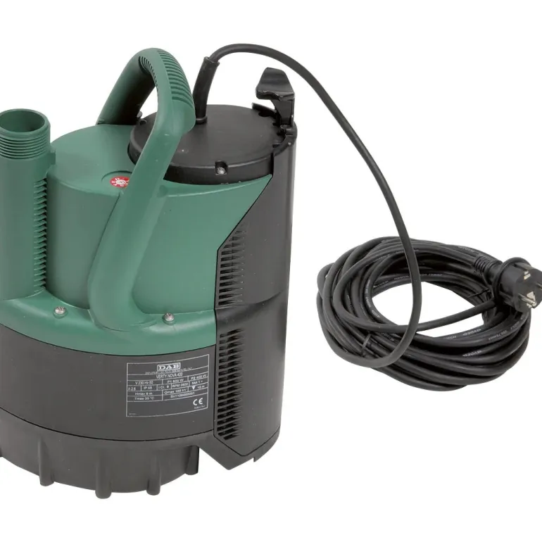 Pompe vide cave auto pour puisard étroit Verty nova 200