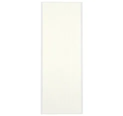 Porte de placard recouplable blanc nacré structuré 92cm x1