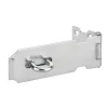 Porte cadenas acier zingue 125 mm