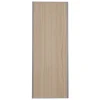 Porte de placard recouplable chêne profil gris 62cm x1
