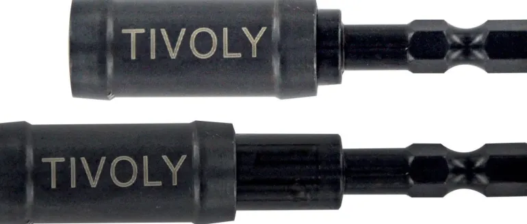 Porte-embout impact aimanté pour vis longue et lourde TIVOLY