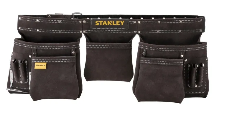 Porte outils cuir double ceinture STANLEY