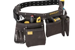 Porte outils cuir double ceinture STANLEY