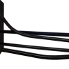 Porte-selle fixe métallique Noir