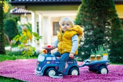 Porteur Food Truck 1er âge avec remorque et accessoires FALK
