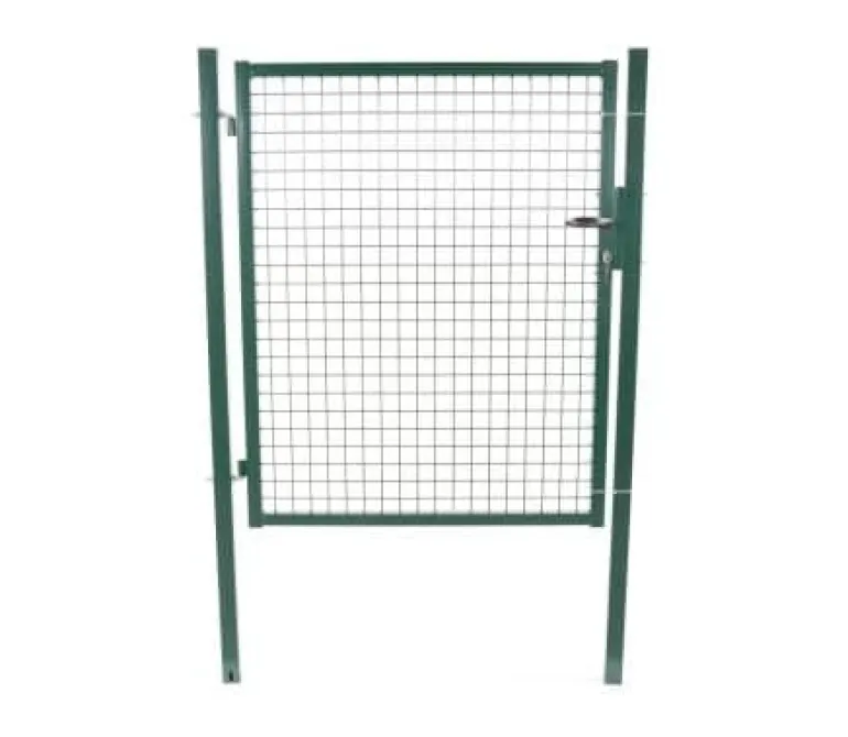 Portillon de jardin à clé 1 x 1,50 m vert