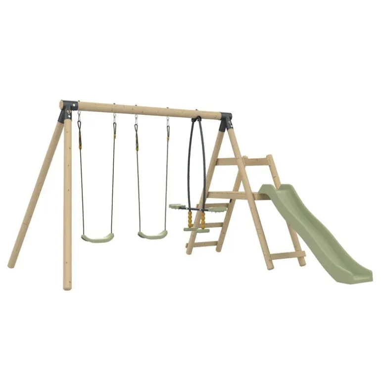 Portique en bois giroflée H.190 cm 4 agrès TP TOYS